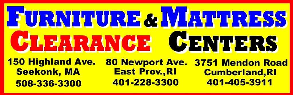 Furniture Clearance Center | 70 Newport Ave, Rumford, RI 02916, USA | Phone: (401) 228-3300