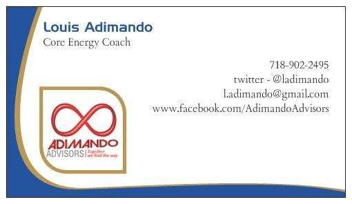 Adimando Advisors, Core Energy Life & Business Coaching | 330 Shirley Ave, Staten Island, NY 10312, USA | Phone: (718) 902-2495