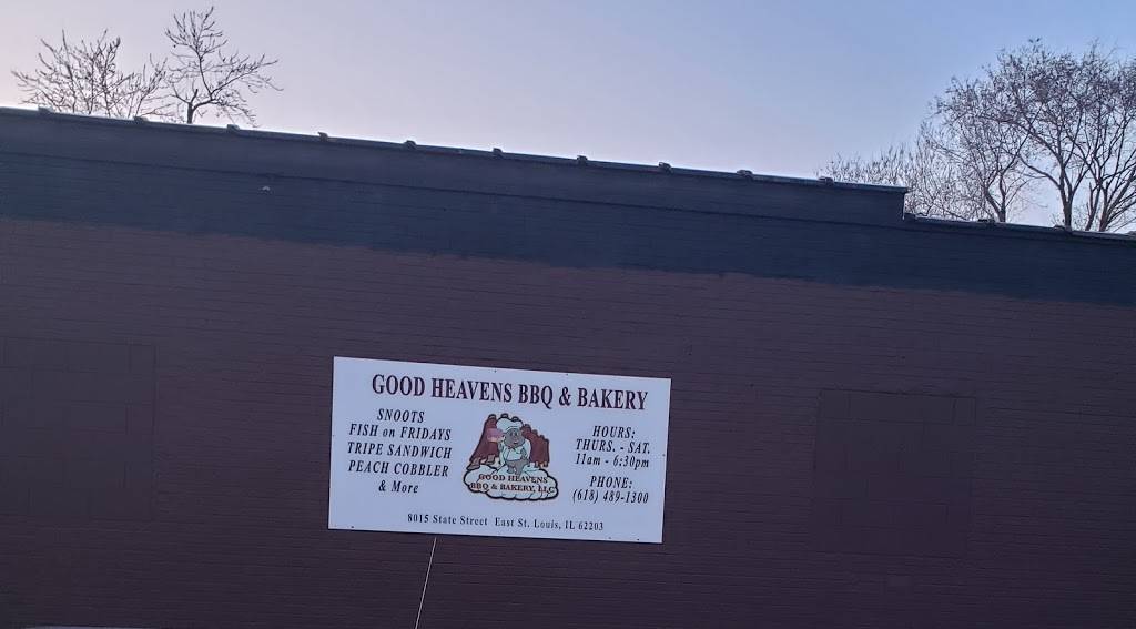 Good Heavens BBQ & Bakery, LLC | 8015 State St, East St Louis, IL 62203, USA | Phone: (618) 489-1300