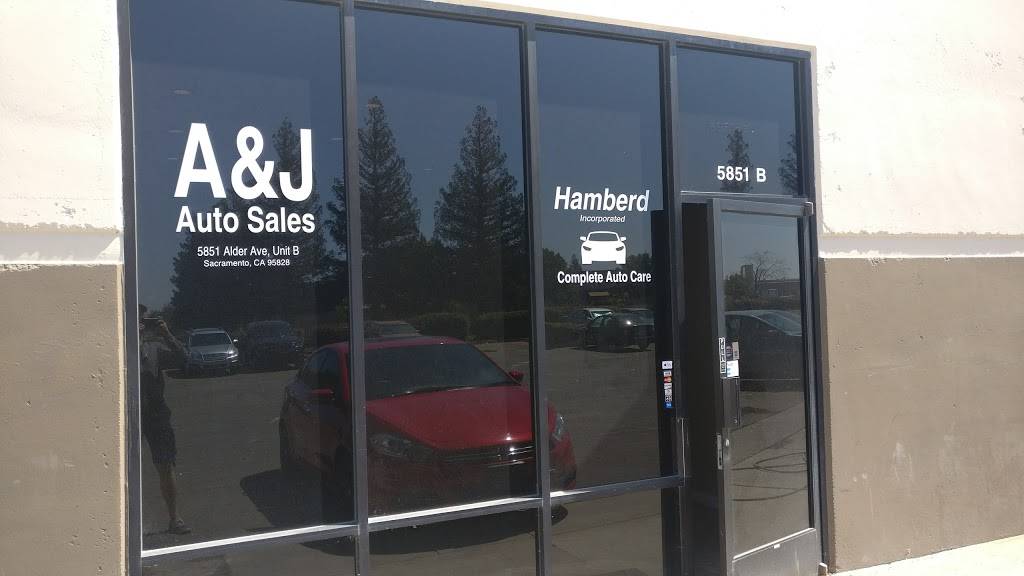 Hamberd Auto | #B, 5851 Alder Ave, Sacramento, CA 95828 | Phone: (916) 389-0920