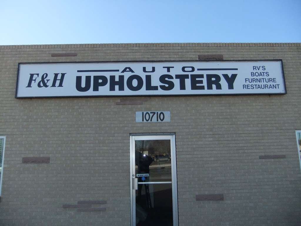 F & H Auto Upholstery | 10710 W 44th Ave, Wheat Ridge, CO 80033, USA | Phone: (303) 424-2971
