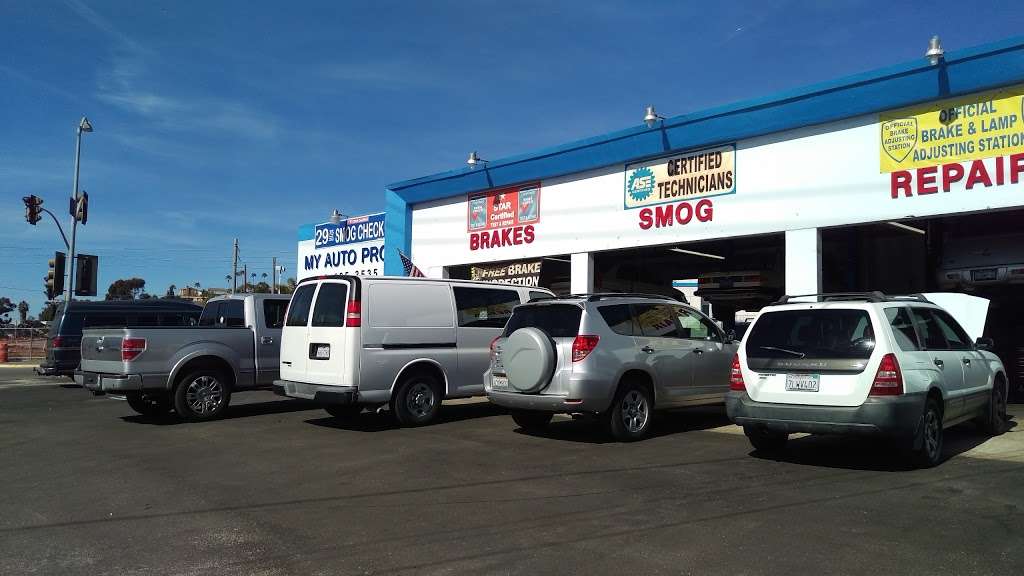 My Auto Pro , smog , brake and light inspection | 7817 Lemon Grove Way, Lemon Grove, CA 91945 | Phone: (619) 465-3535