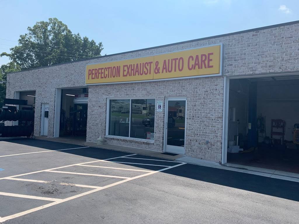 Perfection Exhaust & Auto Care | 6710 University Pkwy, Rural Hall, NC 27045, USA | Phone: (336) 377-2746