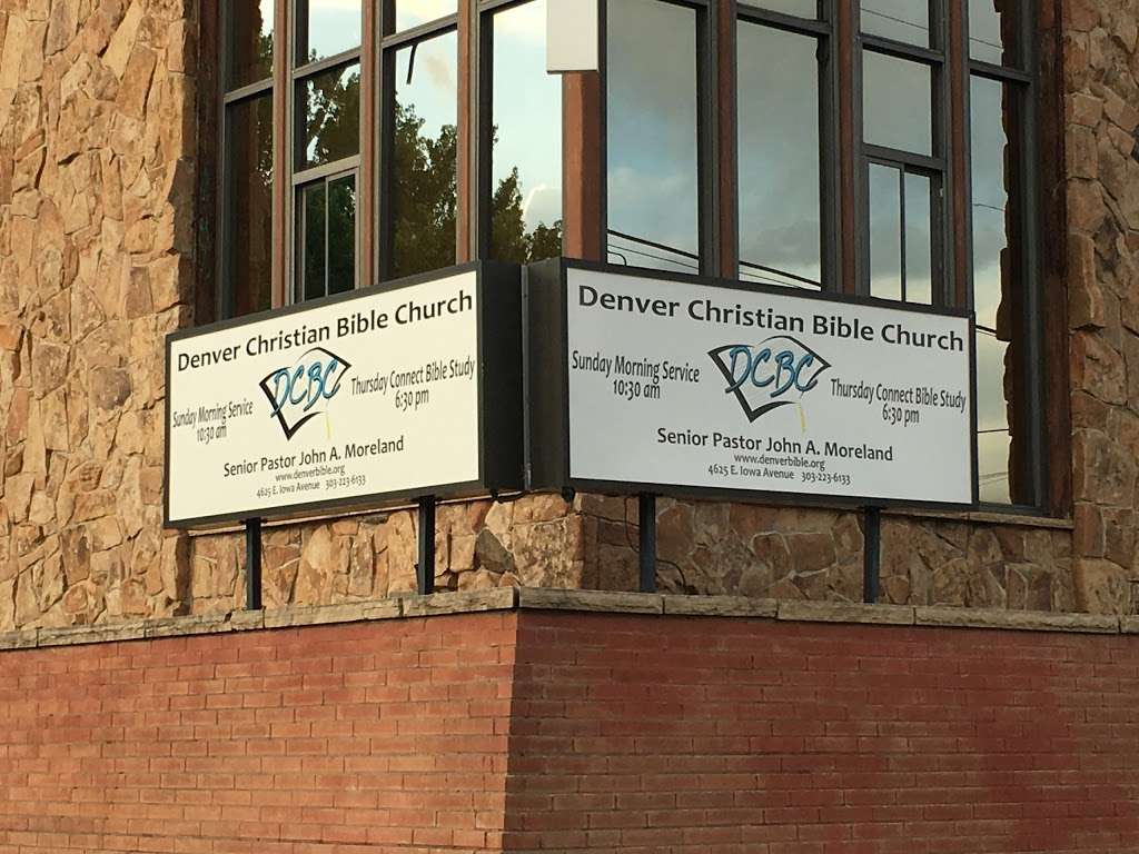 Denver Christian Bible Church | 4625 E Iowa Ave, Denver, CO 80222, USA | Phone: (303) 223-6133