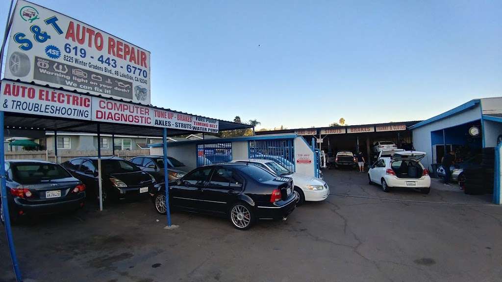 S&T Auto Repair | 8225 Winter Gardens Blvd, Lakeside, CA 92040, USA | Phone: (619) 443-6770