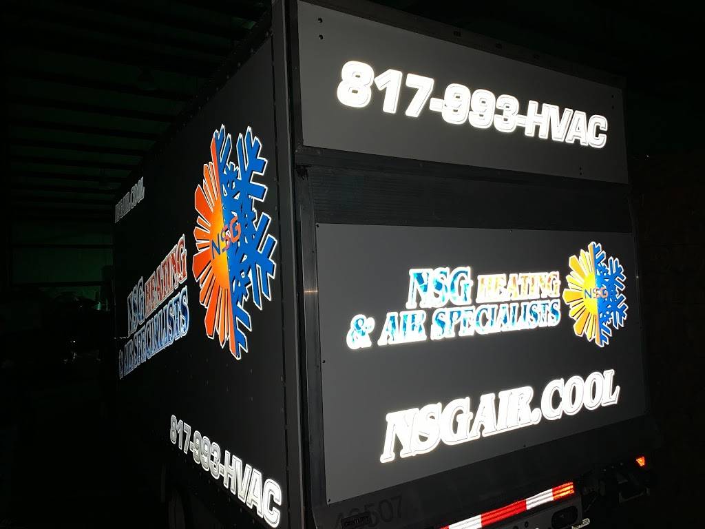 NSG Heating and Air Specialists, LLC | 6400 Boat Club Rd #155, Fort Worth, TX 76179 | Phone: (817) 993-4822