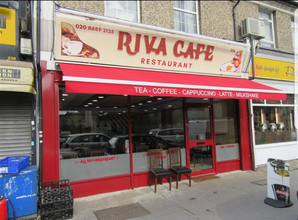 Riva Café | 236 Mitcham Rd, Croydon CR0 3JL, UK | Phone: 020 3730 8759