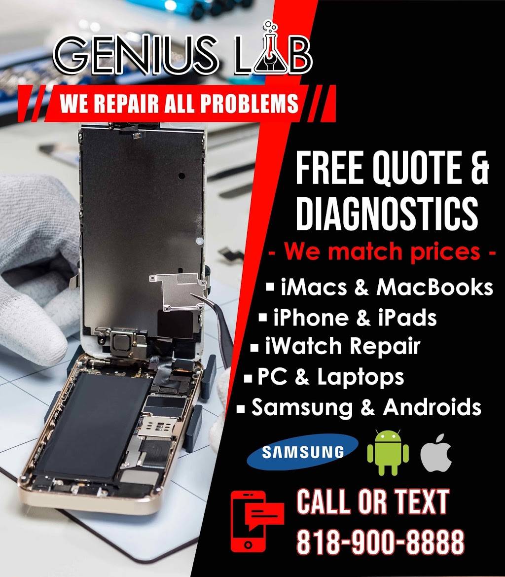 Genius Lab - Mobile Repair Unit | Burbank, CA 91504, USA | Phone: (818) 900-8888