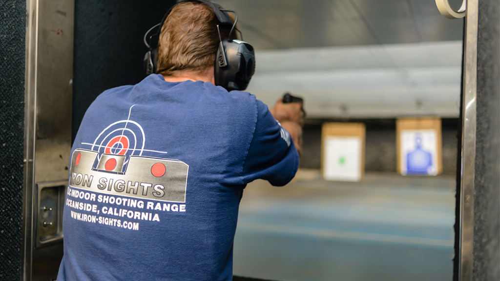 Iron Sights Shooting Range | 618 Airport Rd, Oceanside, CA 92058, USA | Phone: (760) 721-4388