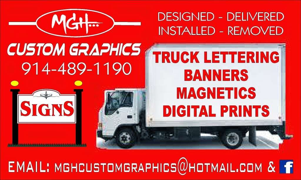 MGH SIGNS & LETTERING | 18 Fishkill Hook Rd, Hopewell Junction, NY 12533, USA | Phone: (914) 489-1190