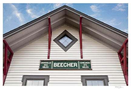 Beecher Depot Museum | 620 Reed St, Beecher, IL 60401, USA | Phone: (708) 374-0582