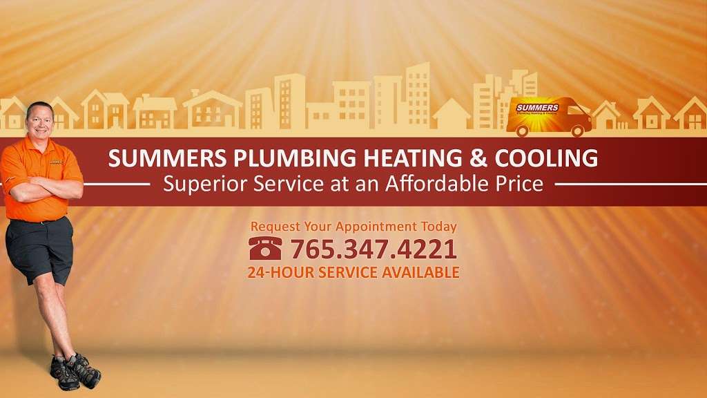 Summers Plumbing Heating & Cooling | 3423 Columbus Ave, Anderson, IN 46013 | Phone: (765) 347-4221