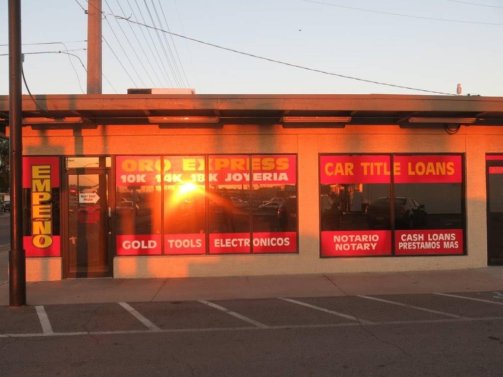 Oro Express Mesa Pawn & Gold | 421 E Broadway Rd, Mesa, AZ 85204, USA | Phone: (480) 610-8009