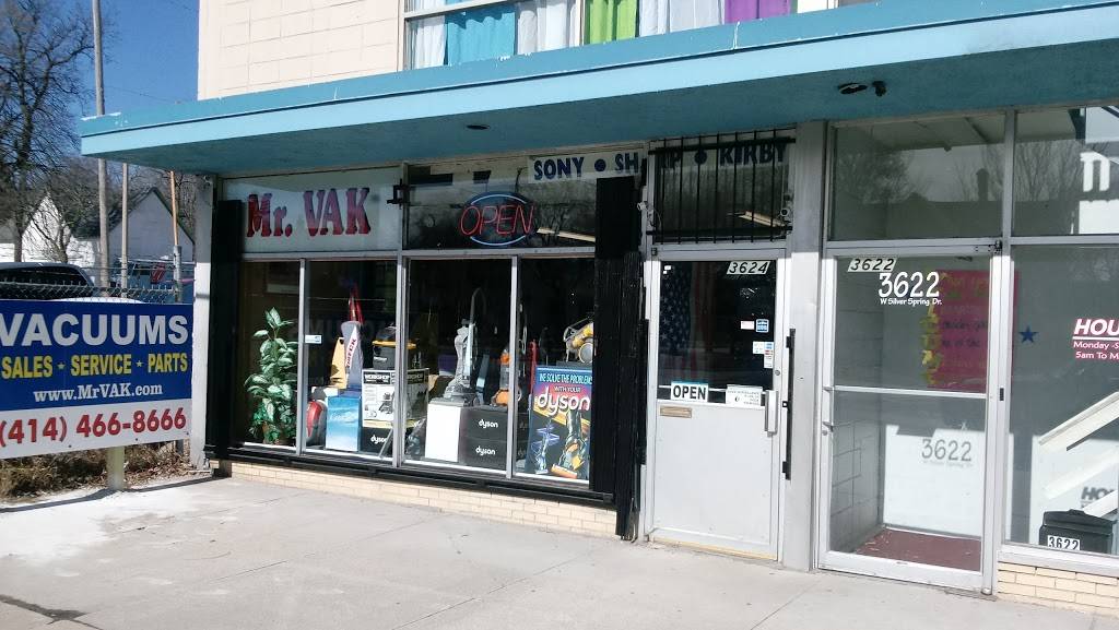 Mr. Vak | 3624 W Silver Spring Dr, Milwaukee, WI 53209, USA | Phone: (414) 466-8666