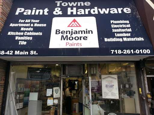Towne Paint & Hardware | 6842 Main St, Flushing, NY 11367, USA | Phone: (718) 261-0100
