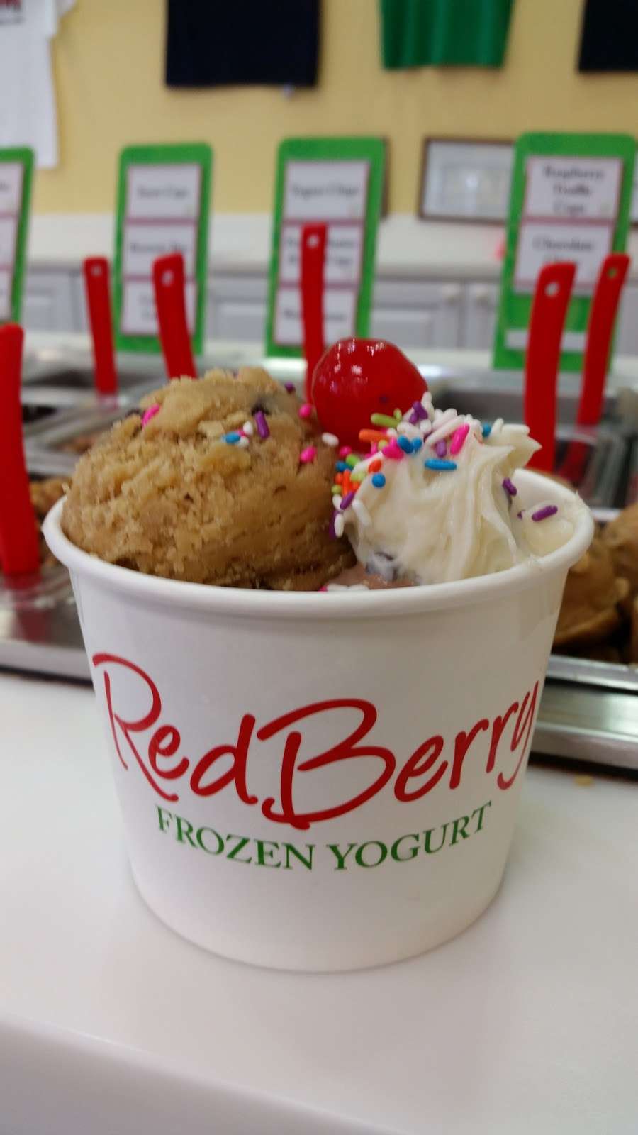 RedBerry Frozen Yogurt and Smoothie Bar | 200 Campus Town Circle, Ewing Township, NJ 08618, USA | Phone: (609) 883-0043