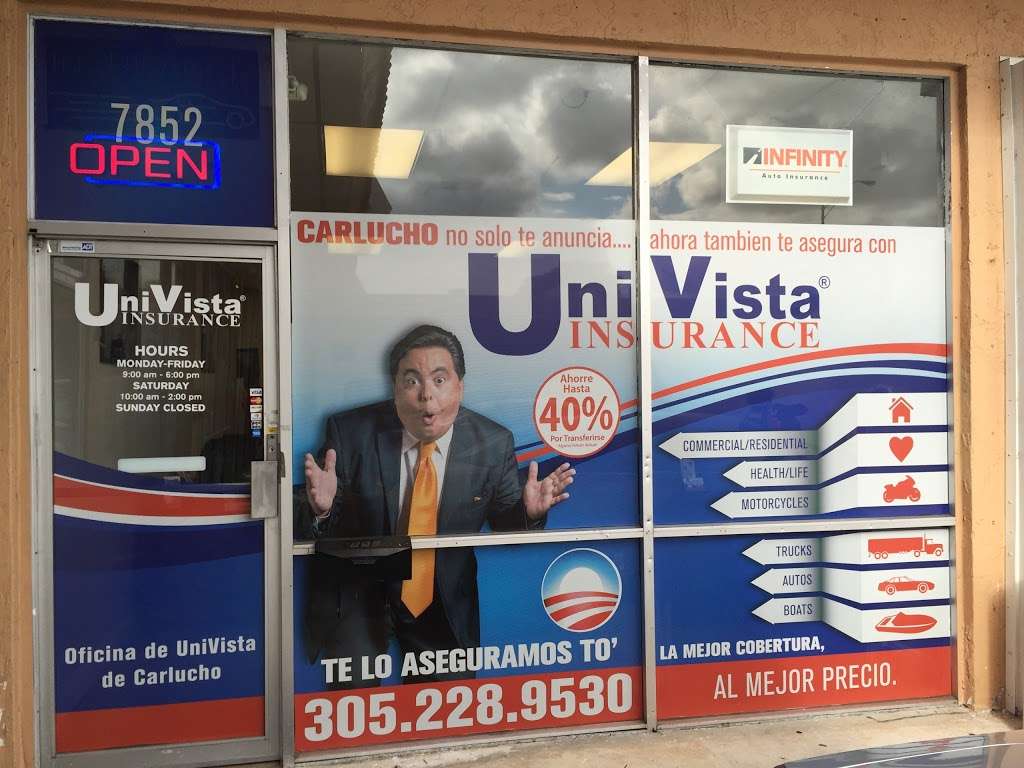 Univista Insurance | 7852 SW 24th St, Miami, FL 33155, USA | Phone: (305) 228-9530