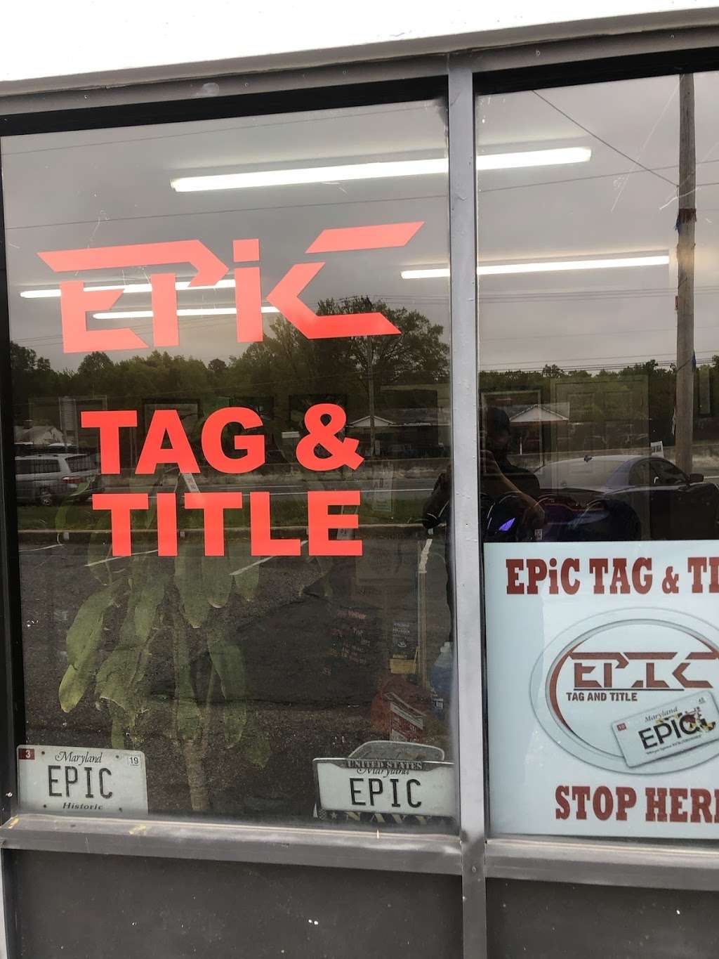 Epic Tag and Title | 1000 Pulaski Hwy, Joppa, MD 21085, USA | Phone: (410) 671-7967