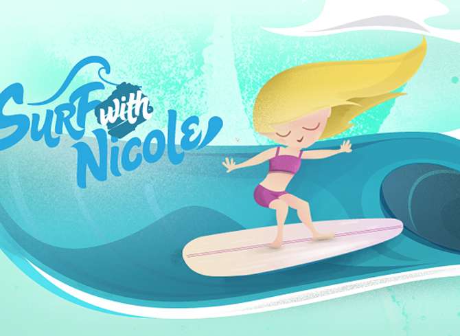 Surf with Nicole | Holgate Beach South of, Nelson Ave, Beach Haven, NJ 08008, USA | Phone: (619) 398-7437