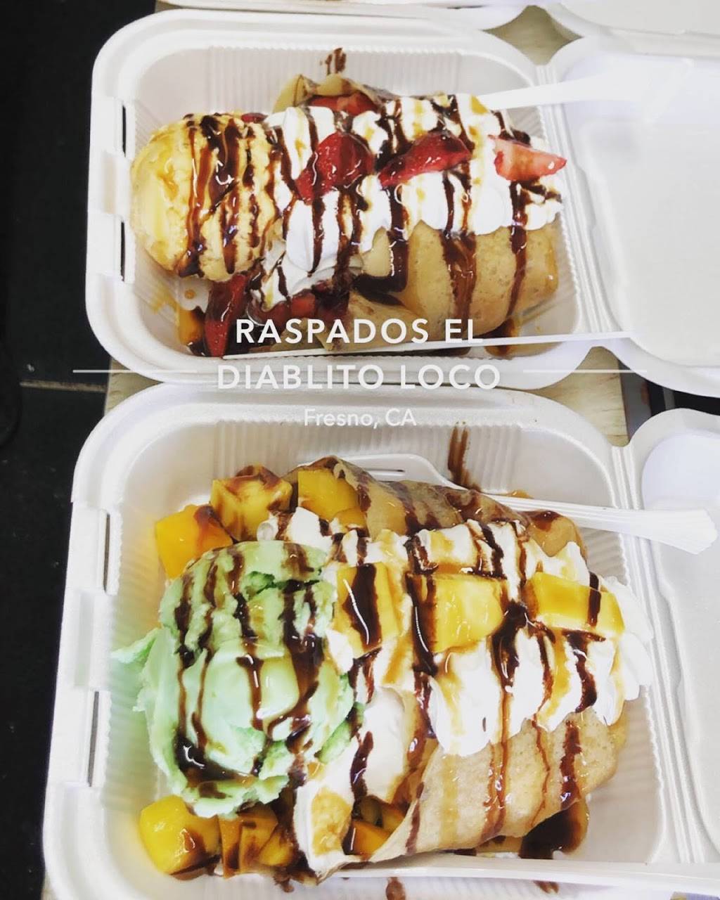 Raspados El Diablito Loco | 1228 W Shields Ave, Fresno, CA 93705, USA | Phone: (559) 224-3586