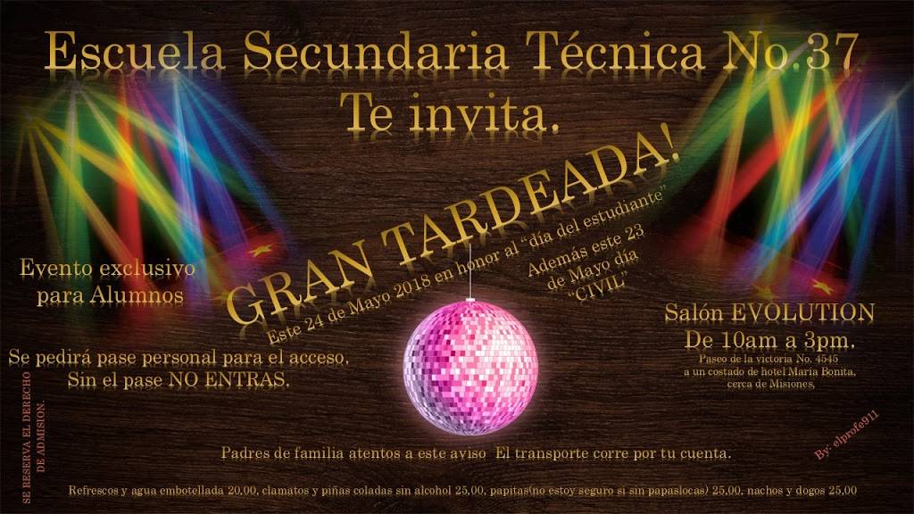 Technical High School Number 37 | Rosetilla 5701, Infonavit Aeropuerto, 32661 Cd Juárez, Chih., Mexico | Phone: 656 620 6616