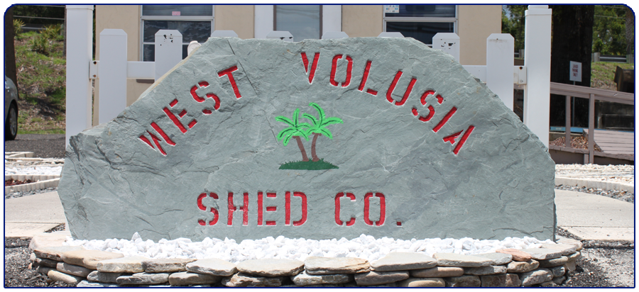 West Volusia Shed Co | 3030 S Woodland Blvd, DeLand, FL 32720, USA | Phone: (386) 775-8676