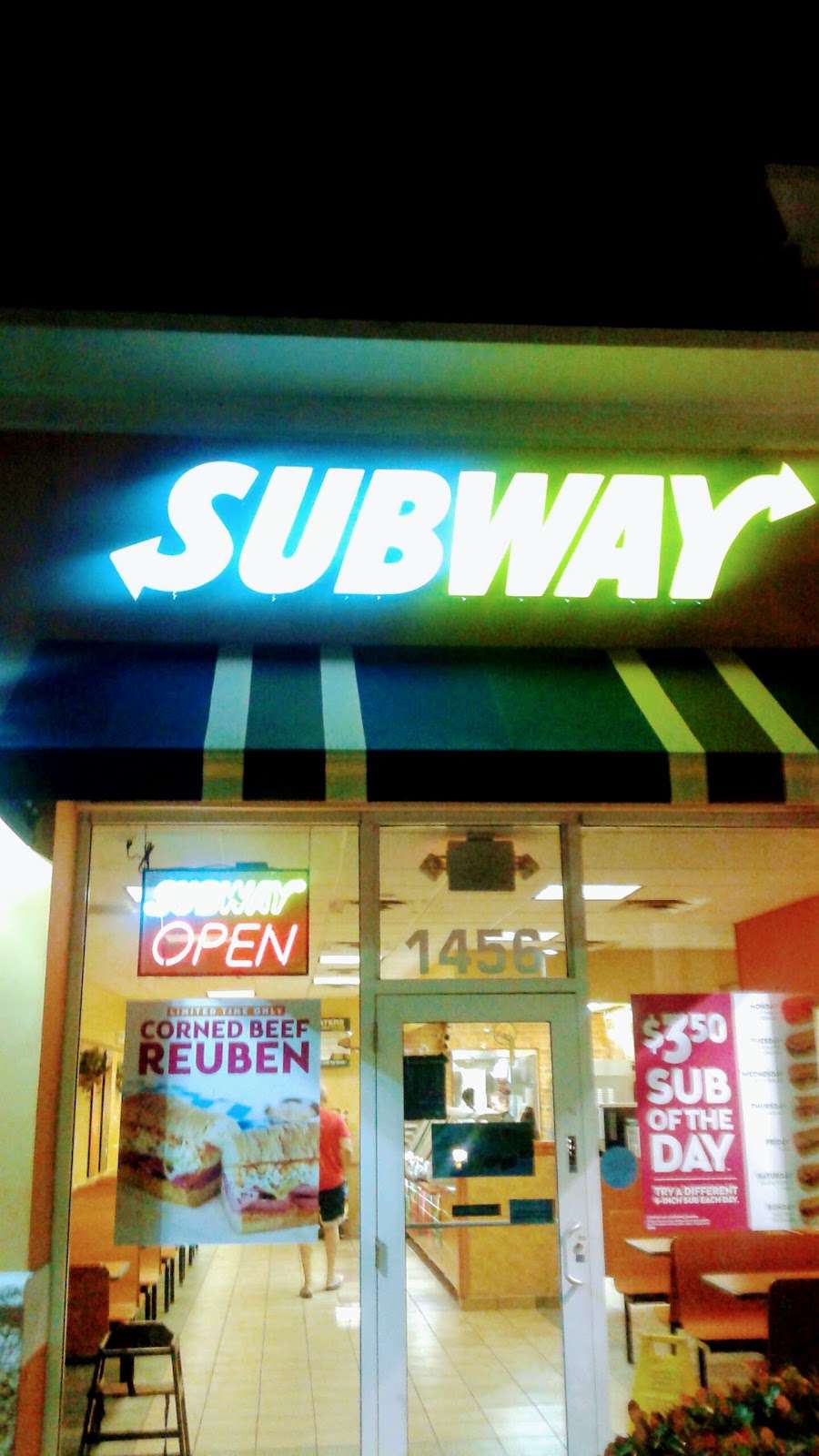 Subway Restaurants | 1456 S Federal Hwy, Deerfield Beach, FL 33441, USA | Phone: (954) 482-0642