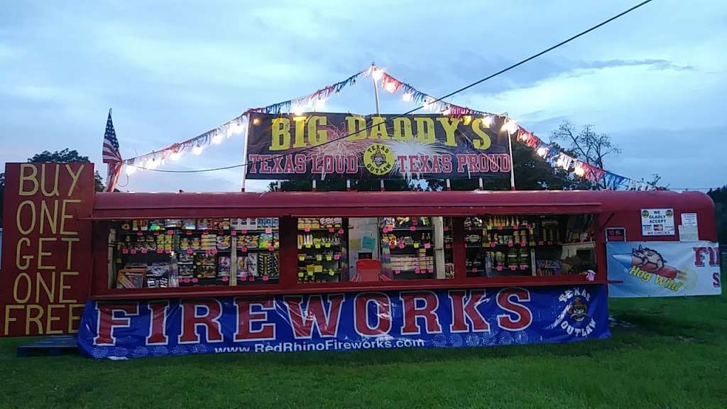 Big Daddy’s Fireworks,LLC | 12210 33rd St, Santa Fe, TX 77510