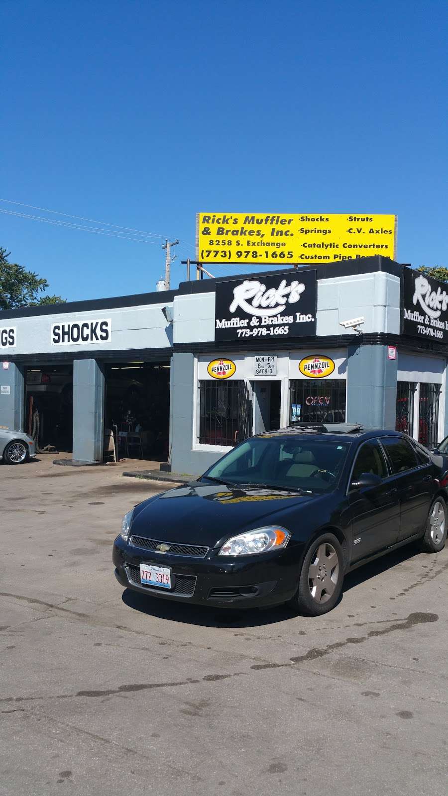 Ricks Muffler & Brakes Inc | 8258 S Exchange Ave, Chicago, IL 60617, USA | Phone: (773) 978-1665