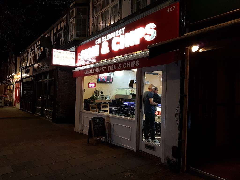 Chislehurst Fish Bar | 107 High St, Chislehurst BR7 5AG, UK | Phone: 020 8467 1022