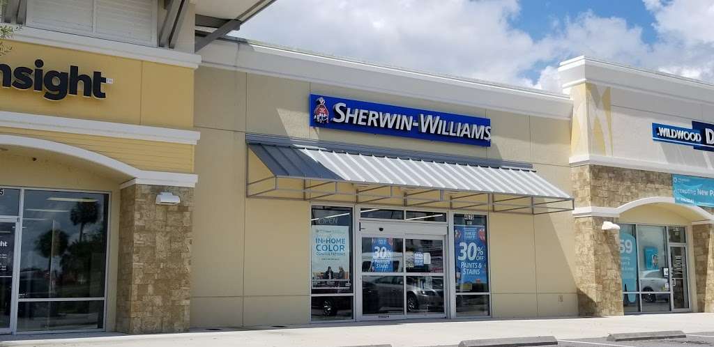 Sherwin-Williams Paint Store | 4675 Signature Rd #105, Wildwood, FL 34785, USA | Phone: (352) 748-0612