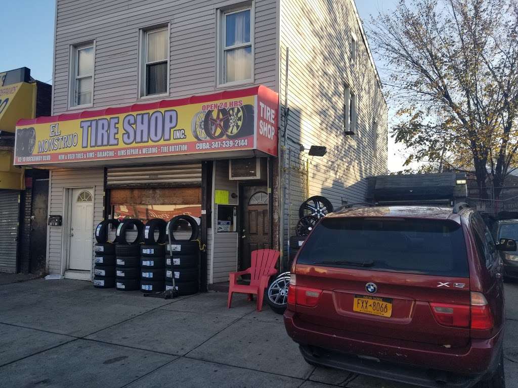 El Monstruo Tire Shop Corp. | 82-10 Rockaway Blvd, Ozone Park, NY 11416, USA | Phone: (917) 300-2492