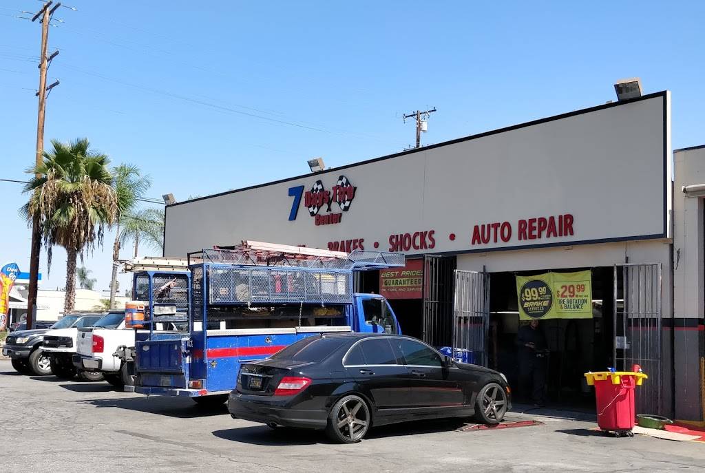 7 Days Tire Center - Santa Ana | 1511 S Main St, Santa Ana, CA 92707, USA | Phone: (714) 835-3606