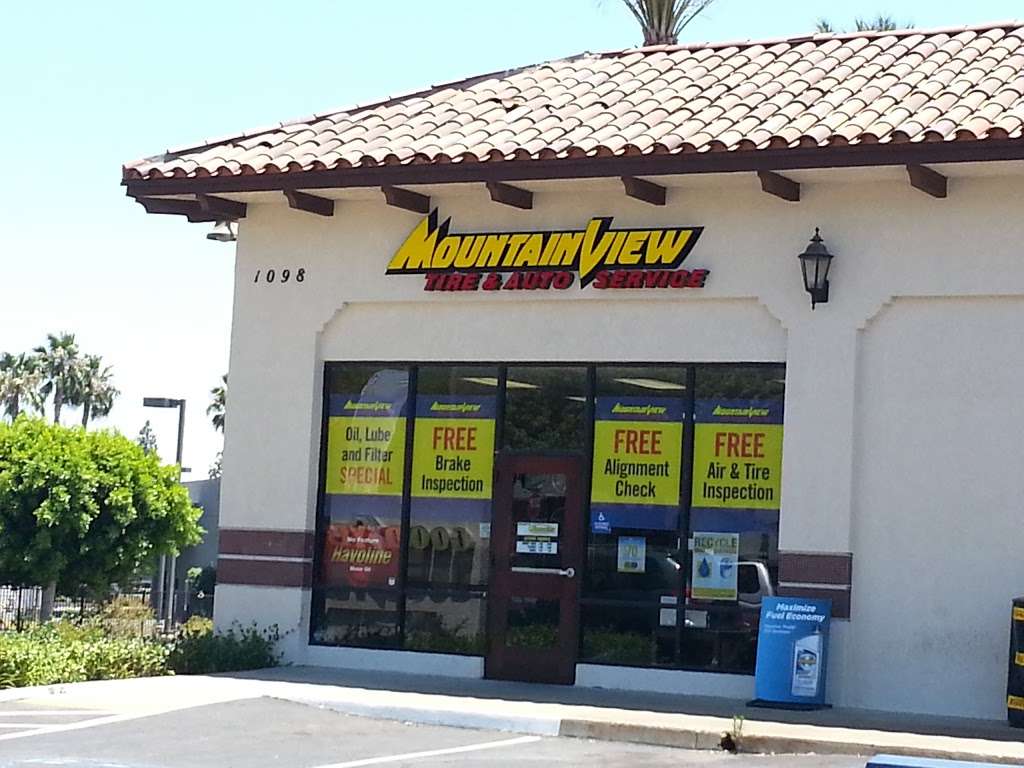 Mountain View Tire & Auto Service - Duarte | 1098 E Huntington Dr, Duarte, CA 91010, USA | Phone: (877) 872-0119