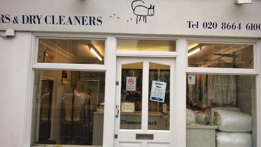 THOMAS CLARK DRY CLEANERS | 48-50 Sunnyhill Rd, Streatham, London SW16 2UH, UK | Phone: 020 8664 6100