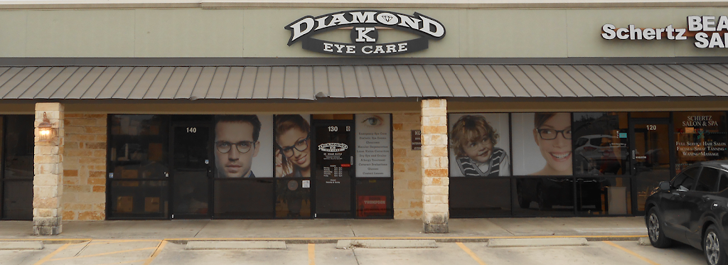Diamond K Eye Care, Inc. | 1420 Schertz Pkwy suite 130, Schertz, TX 78154, USA | Phone: (210) 651-3926