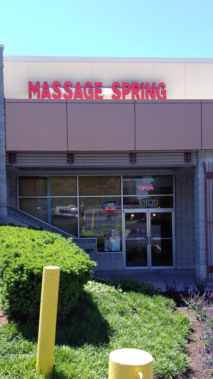Massage Spring Spa, Rockville | 11630 Rockville Pike, Rockville, MD 20852, USA | Phone: (240) 669-9263