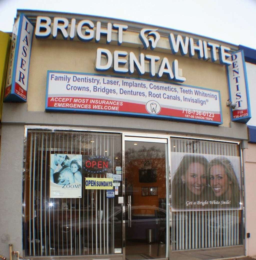 Bright White Dental of Fresh Meadows | 187-06 Union Tpke, Fresh Meadows, NY 11366 | Phone: (718) 736-0123