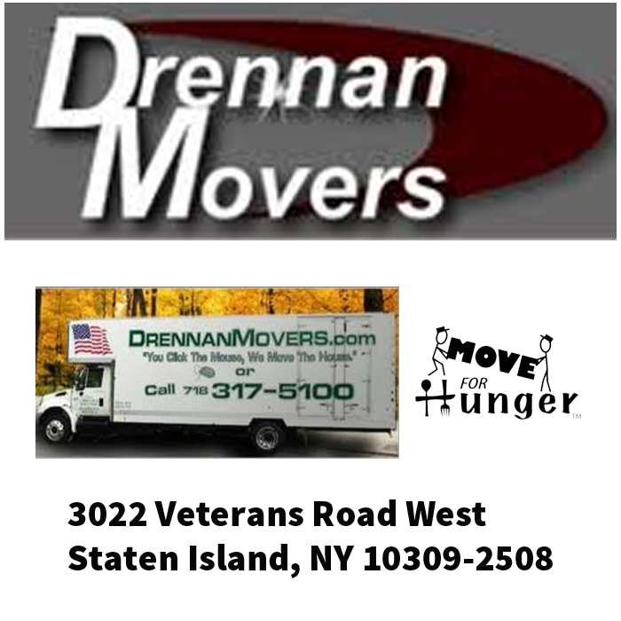 ???? Drennan Movers - Top Staten Island Moving Company | 3022 Veterans Rd W, Staten Island, NY 10309, USA | Phone: (718) 317-5100