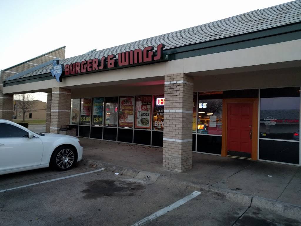 Texas Style Burgers & Wings | 1831 Brown Blvd UNIT 110, Arlington, TX 76006, USA | Phone: (817) 275-1125