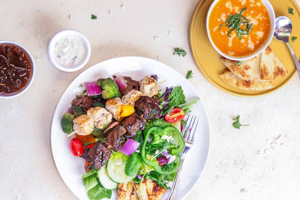 Zoës Kitchen | 2309 Matthews Township Pkwy, Matthews, NC 28105, USA | Phone: (704) 321-4196