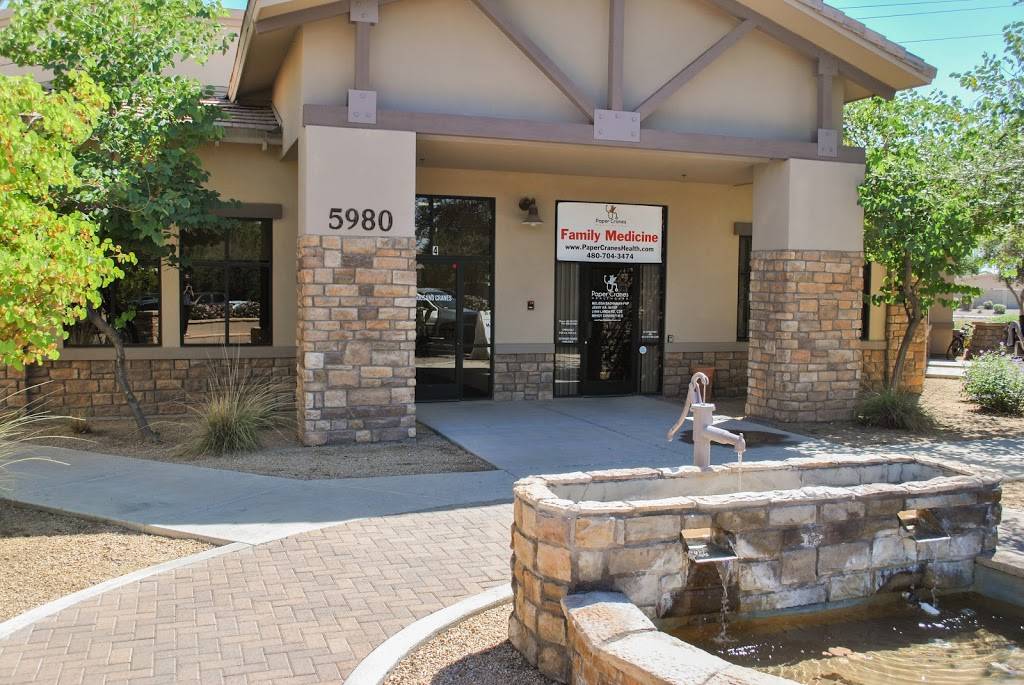 Paper Cranes Wellness and Community Center | 5970 S Cooper Rd #4, Chandler, AZ 85249, USA | Phone: (480) 704-3474