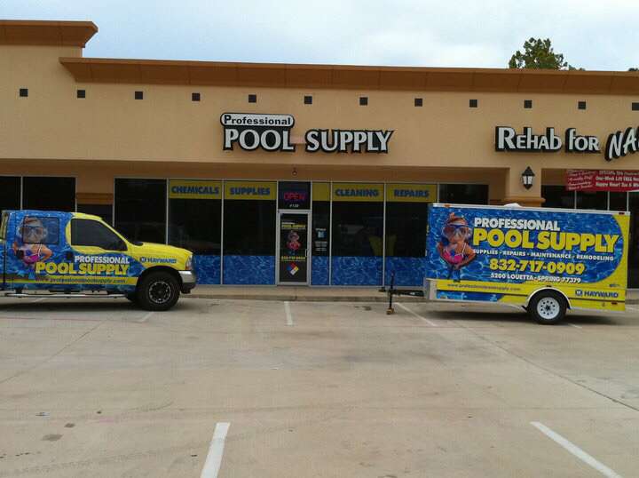Professional Pool Supply | 5200 Louetta Rd, Spring, TX 77379, USA | Phone: (832) 717-0909