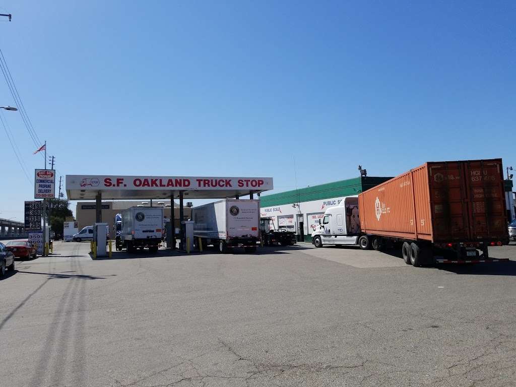 SF Oakland Truck Stop | 8255 San Leandro St, Oakland, CA 94621 | Phone: (510) 569-1624