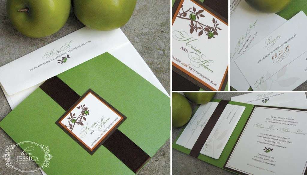 Love, Jessica Handmade Invitations | 4 Valley Rd, Jacobus, PA 17407, USA | Phone: (717) 347-7404