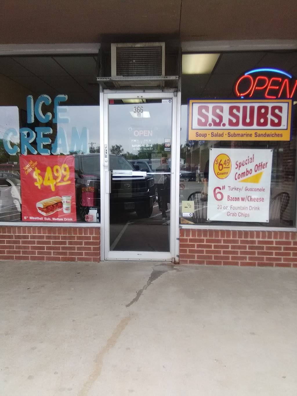 S S Subs | 366 Main St, Colorado Springs, CO 80911, USA | Phone: (719) 392-8658