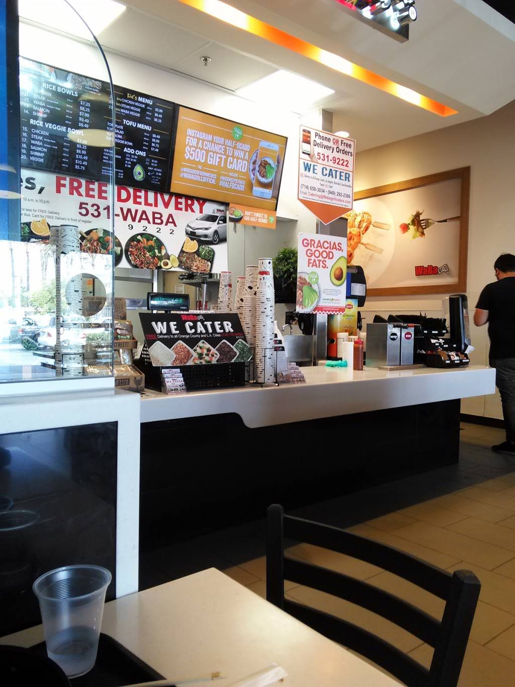 WaBa Grill | 1703 E McFadden Ave, Santa Ana, CA 92705, USA | Phone: (714) 973-9222