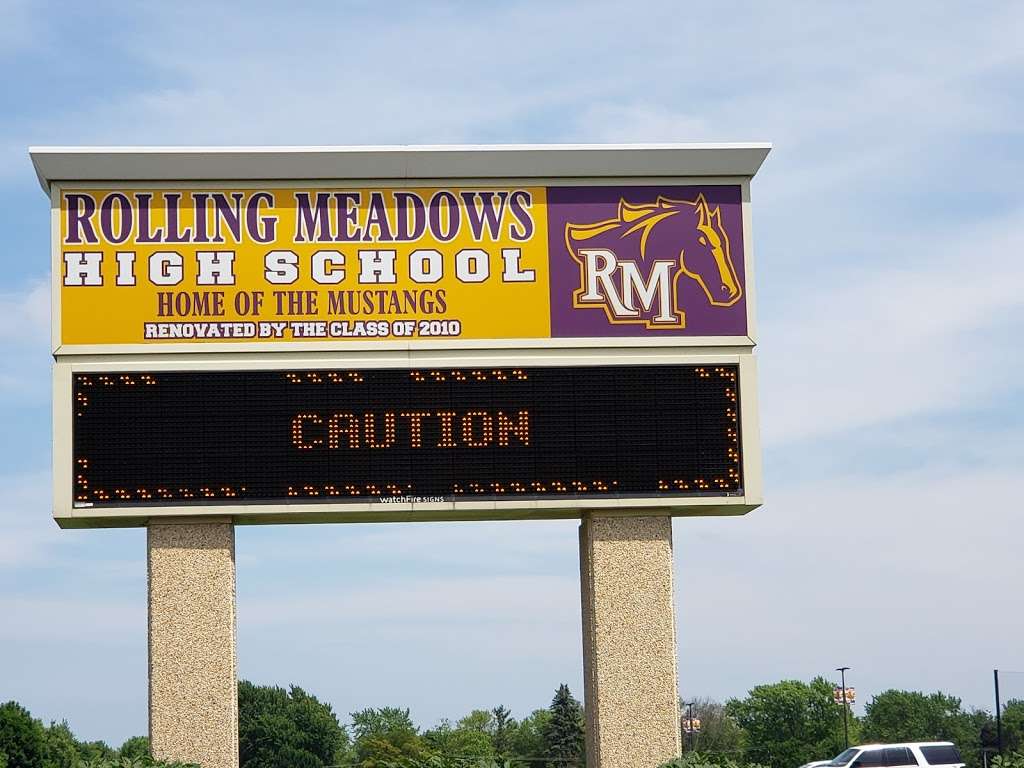 Rolling Meadows High School | 2901 Central Rd, Rolling Meadows, IL 60008 | Phone: (847) 718-5600