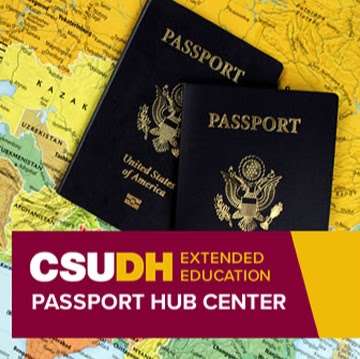 CSUDH Passport Hub Center | 1000 E. Victoria St. SCC-A136, Carson, CA 90747, USA | Phone: (310) 243-2570