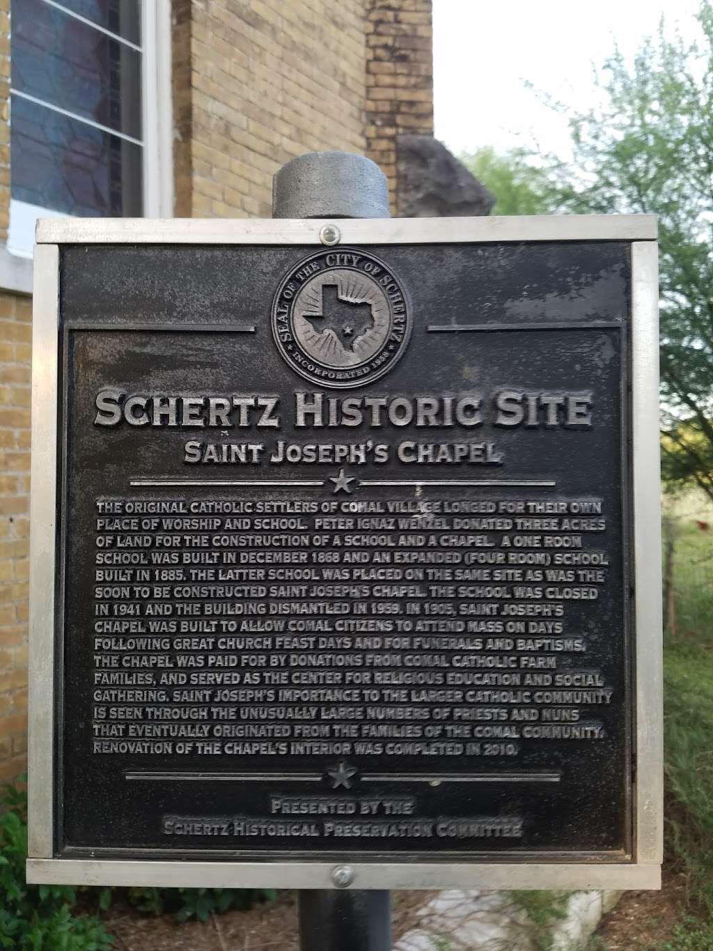 Saint Josephs Catholic Church | 6500 FM482, New Braunfels, TX 78132, USA